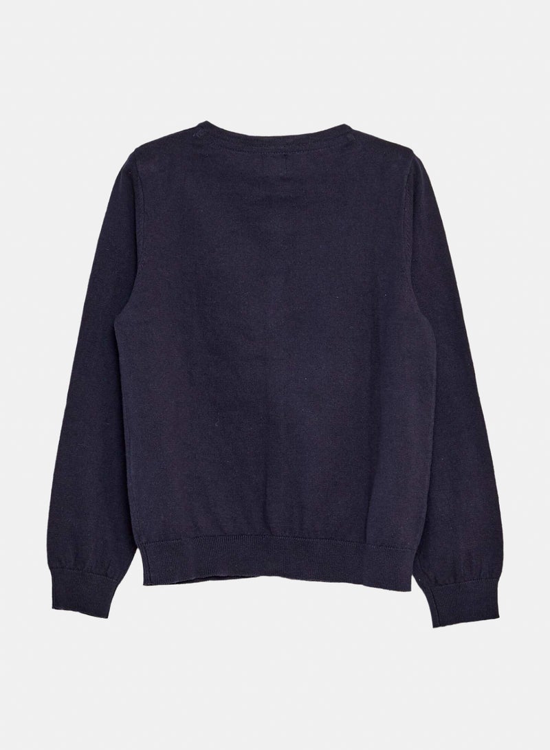 Plain Knit Cardigan